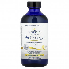 Nordic Naturals, ProOmega®, лимон, 2840 мг, 237 мл (8 жидк. Унций) - описание | фото