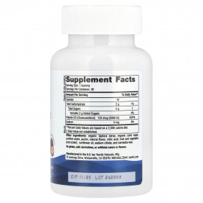 Nordic Naturals, Витамин D3: 5000 жевательных таблеток, маракуйя, 30 жевательных таблеток в Москве - eco-herb.ru | фото