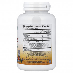 NOW Foods, Kids, Berry Dophilus™, 120 жевательных таблеток в Москве - eco-herb.ru | фото