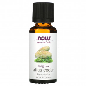 NOW Foods, Эфирное масло атласского кедра, 30 мл - подробнее NOW Foods, Эфирное масло атласского кедра, 30 мл - описание