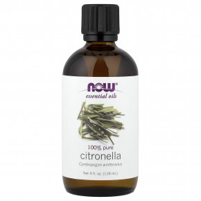 NOW Foods, эфирное масло цитронеллы, 118 мл (4 жидких унции) - подробнее NOW Foods, эфирное масло цитронеллы, 118 мл (4 жидких унции) - описание