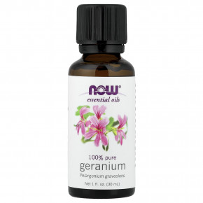 NOW Foods, эфирные масла, герань, 30 мл (1 жидк. унция) - подробнее NOW Foods, эфирные масла, герань, 30 мл (1 жидк. унция) - описание