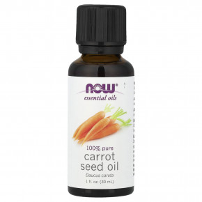 NOW Foods, эфирные масла, масло из семян моркови, 30 мл (1 жидк. унция) - подробнее NOW Foods, эфирные масла, масло из семян моркови, 30 мл (1 жидк. унция) - описание