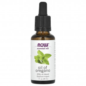 NOW Foods, эфирные масла, масло орегано, 30 мл (1 жидк. унция) - подробнее NOW Foods, эфирные масла, масло орегано, 30 мл (1 жидк. унция) - описание