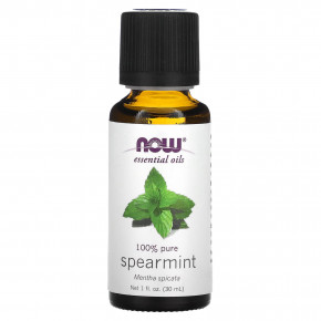 NOW Foods, Эфирные масла, мята кудрявая, 30 мл (1 жидкая унция) - подробнее NOW Foods, Эфирные масла, мята кудрявая, 30 мл (1 жидкая унция) - описание