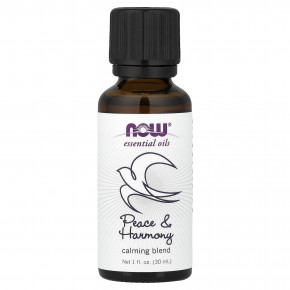 NOW Foods, Эфирные масла, Мир и гармония, 1 жидкая унция (30 мл) - подробнее NOW Foods, Эфирные масла, Мир и гармония, 1 жидкая унция (30 мл) - описание