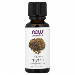 NOW Foods, эфирные масла, на 100% чистая мирра, 30 мл (1 жидк. унция) - подробнее NOW Foods, эфирные масла, на 100% чистая мирра, 30 мл (1 жидк. унция) - описание