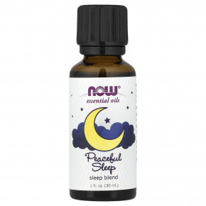 NOW Foods, эфирные масла, спокойный сон, 30 мл (1 жидк. унция) - подробнее NOW Foods, эфирные масла, спокойный сон, 30 мл (1 жидк. унция) - описание