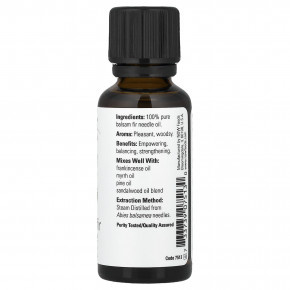 NOW Foods, Essentials Oils, бальзам с еловыми иглами, 30 мл (1 жидк. унц.) в Москве - eco-herb.ru | фото
