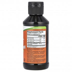 NOW Foods, жидкий хлорофилл, мята, 118 мл (4 жидк. унции) в Москве - eco-herb.ru | фото