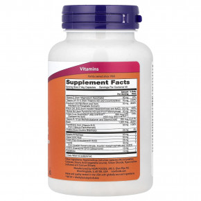 NOW Foods, комплекс коэнзимов группы B с альфа-липоевой кислотой и коэнзимом Q10, 120 растительных капсул в Москве - eco-herb.ru | фото