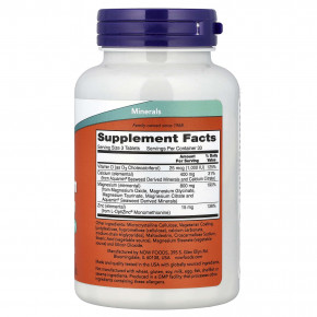 NOW Foods, магний и кальций с цинком и витамином D3, 100 таблеток в Москве - eco-herb.ru | фото