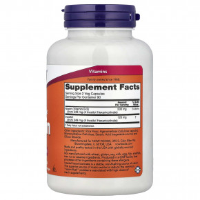 NOW Foods, ниацин без приливов, 250 мг, 180 растительных капсул в Москве - eco-herb.ru | изображение NOW Foods, ниацин без приливов, 250 мг, 180 растительных капсул в Москве - eco-herb.ru | фото