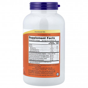 NOW Foods, омега-3-6-9, 250 капсул в Москве - eco-herb.ru | фото