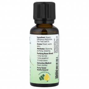 NOW Foods, органические эфирные масла, масло чайного дерева, 30 мл (1 жидк. унция) в Москве - eco-herb.ru | изображение NOW Foods, органические эфирные масла, масло чайного дерева, 30 мл (1 жидк. унция) в Москве - eco-herb.ru | фото