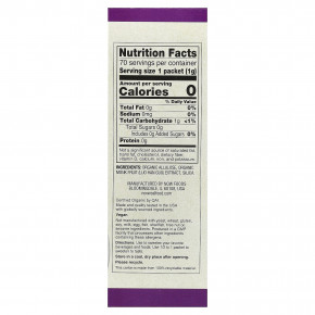 NOW Foods, органический архат, подсластитель с нулевым содержанием калорий, 70 пакетиков по 1 г (0,035 унции) в Москве - eco-herb.ru | фото