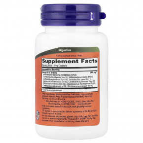 NOW Foods, Probiotic-10™, комплекс пробиотиков, 50 млрд КОЕ, 50 растительных капсул в Москве - eco-herb.ru | изображение NOW Foods, Probiotic-10™, комплекс пробиотиков, 50 млрд КОЕ, 50 растительных капсул в Москве - eco-herb.ru | фото