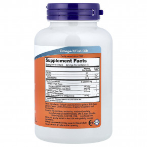 NOW Foods, рыбий жир Red Omega™ с красным ферментированным рисом и коэнзимом Q10, 90 капсул в Москве - eco-herb.ru | фото