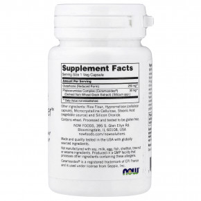 NOW Foods, Solutions, Glutathione Skin Brightener™, 30 растительных капсул в Москве - eco-herb.ru | фото