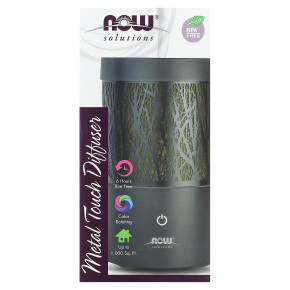 NOW Foods, Solutions, Metal Touch Diffuser`` 1 диффузор - описание | фото