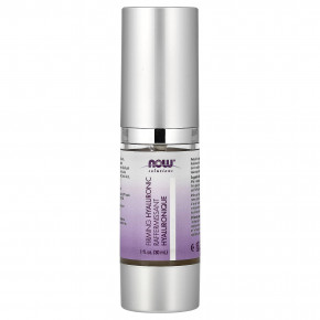 NOW Foods, Solutions, укрепляющая сыворотка с гиалуроновой кислотой, 30 мл (1 жидк. унция) в Москве - eco-herb.ru | фото