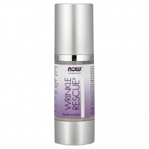 NOW Foods, Solutions, увлажняющий крем Wrinkle Rescue™, 57 г (2 унции) - описание | фото