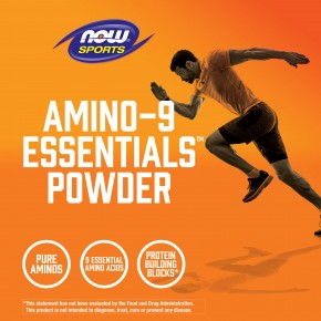 NOW Foods, Sports, Amino-9 Essentials Powder, 330 г (11,64 унции) в Москве - eco-herb.ru | фото