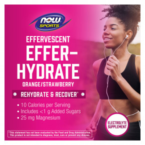 NOW Foods, Sports, Hydrate, шипучая смесь для здоровья, апельсин и клубника, 10 таблеток, 51 г (1,8 унции) в Москве - eco-herb.ru | изображение NOW Foods, Sports, Hydrate, шипучая смесь для здоровья, апельсин и клубника, 10 таблеток, 51 г (1,8 унции) в Москве - eco-herb.ru | фото
