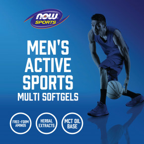 NOW Foods, Sports, Men