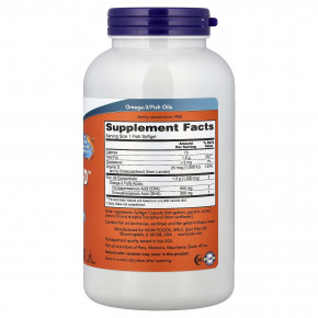 NOW Foods, Ultra Omega 3-D™, рыбий жир с омега-3, 180 капсул из рыбьего желатина в Москве - eco-herb.ru | фото