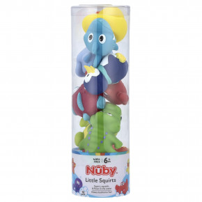 Nuby, Little Squirts, для детей от 6 месяцев, 10 шт. в Москве - eco-herb.ru | фото