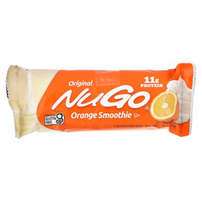 NuGo Nutrition, Апельсиновые батончики, 15 батончиков, 50 г (1,76 унции) в Москве - eco-herb.ru | фото