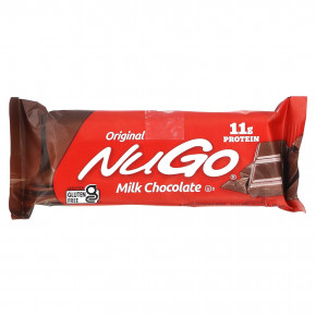 NuGo Nutrition, Original Bar, молочный шоколад, 15 батончиков, 50 г (1,76 унции) в Москве - eco-herb.ru | изображение NuGo Nutrition, Original Bar, молочный шоколад, 15 батончиков, 50 г (1,76 унции) в Москве - eco-herb.ru | фото