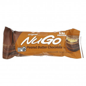 NuGo Nutrition, протеиновые батончики, арахисовая паста и шоколад, 15 батончиков по 50 г (1,76 унции) в Москве - eco-herb.ru | изображение NuGo Nutrition, протеиновые батончики, арахисовая паста и шоколад, 15 батончиков по 50 г (1,76 унции) в Москве - eco-herb.ru | фото