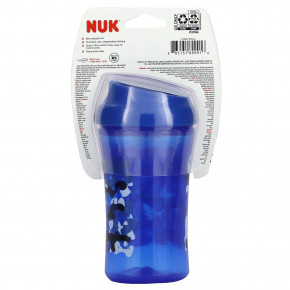 NUK, Чашеобразный ободок, от 18 месяцев, синий, 300 мл (10 унций) в Москве - eco-herb.ru | фото