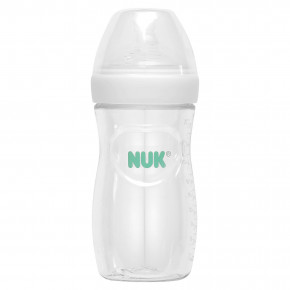 NUK, Simply Natural, для груди и флакона с безопасной температурой, для детей от 1 месяца, со средней текучестью, 270 мл (9 унций) в Москве - eco-herb.ru | фото