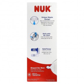 NUK, Smooth Flow, антиколиковый подарочный набор для новорожденных, для детей от 0 месяцев, 11 шт. в Москве - eco-herb.ru | фото