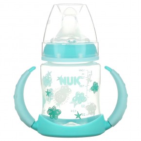 NUK, тренировочная чашка, для детей от 6 месяцев, голубая, 150 мл (5 унций), 1 шт. в Москве - eco-herb.ru | фото