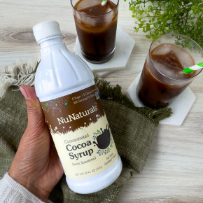 NuNaturals, концентрированный какао-сироп, подслащенный стевией, 0,47 л (16 жидк. унций) в Москве - eco-herb.ru | фото