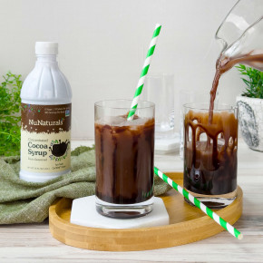 NuNaturals, концентрированный какао-сироп, подслащенный стевией, 0,47 л (16 жидк. унций) в Москве - eco-herb.ru | фото