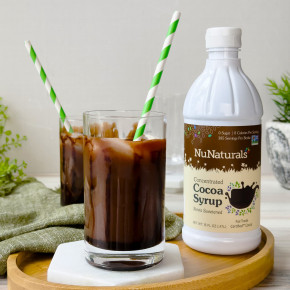 NuNaturals, концентрированный какао-сироп, подслащенный стевией, 0,47 л (16 жидк. унций) в Москве - eco-herb.ru | фото