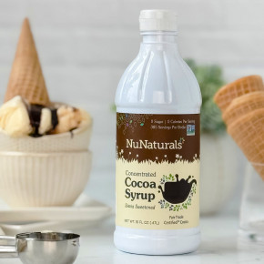 NuNaturals, концентрированный какао-сироп, подслащенный стевией, 0,47 л (16 жидк. унций) в Москве - eco-herb.ru | фото
