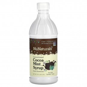 NuNaturals, Концентрированный сироп с какао и мятой, 0,47 л (16 жидк. унц.) в Москве - eco-herb.ru | фото