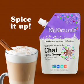 NuNaturals, NuStevia®, сироп из специй чая, 0,2 л (6,6 жидк. унции) в Москве - eco-herb.ru | фото