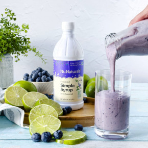 NuNaturals, Сахарный сироп с экстрактом Стевии, 16 ж. унций (.47 л) в Москве - eco-herb.ru | фото