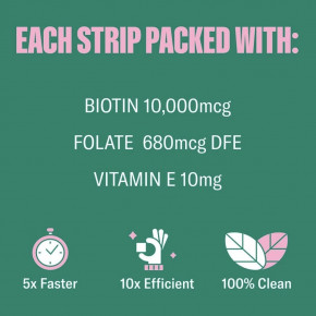 NuStrips, Beauty In A Strip™, сладкая клубника, 30 полосок в Москве - eco-herb.ru | фото