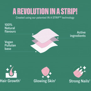 NuStrips, Beauty In A Strip™, сладкая клубника, 30 полосок в Москве - eco-herb.ru | фото