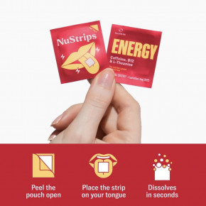 NuStrips, Energy In A Strip™, корица и ваниль, 30 полосок в Москве - eco-herb.ru | фото