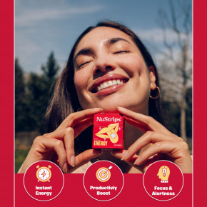 NuStrips, Energy In A Strip™, корица и ваниль, 30 полосок в Москве - eco-herb.ru | фото