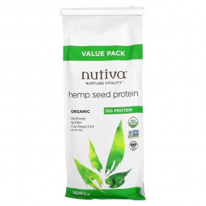 Nutiva, Органический конопляный белок, 851 г (1,87 фунта) в Москве - eco-herb.ru | фото